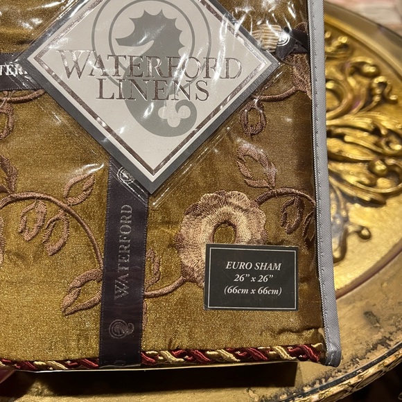 Waterford Linens Alhambra Euro Pillow Sham - Picture 10 of 11